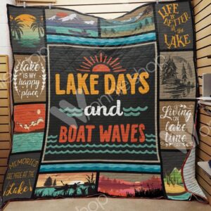 Lake2 M290716 Lake Quilt Blanket  Quilt